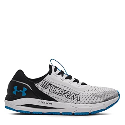 Under Armour Hombre HOVR Sonic4 Storm Zapatillas para Correr, Gris, 45