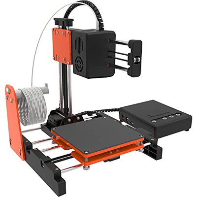 NantFun Mini impresora 3D pequeña impresora 3D para niños y principiantes, calentamiento rápido, silencioso, tamaño de impresión 10 m – 1,75 mm, color