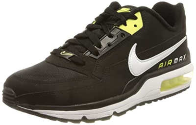 Nike Air MAX Ltd 3, Zapatillas para Correr Hombre, Negro Blanco Amarillo, 44.5 EU