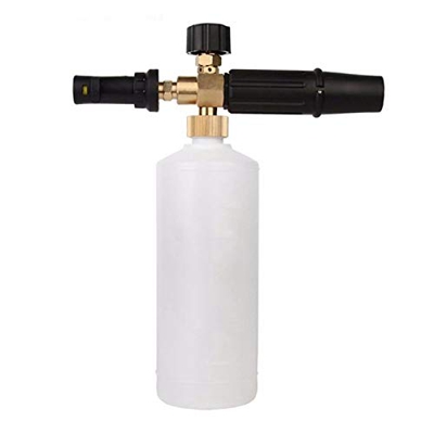 wuwu 2017 con una Pistola de Espuma Karcher K2 - K7, Snow Foam Lance Fit para Todas Las Series de Karcher K Lavadora de presión Karcher (Color : White