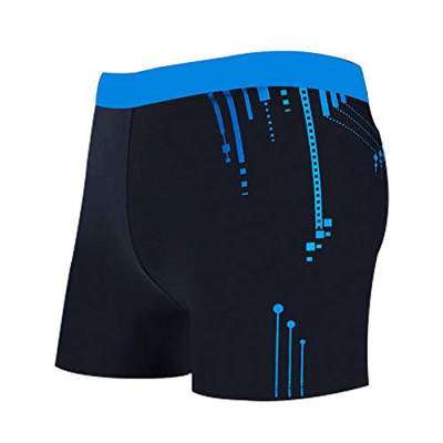wsxcfyjh Bañador Pantalon Corto Hombre Troncos De Natación para Hombres Moda Color A Juego De ala Ancha Aguas Termales De Secado Rápido Boxeador Depor