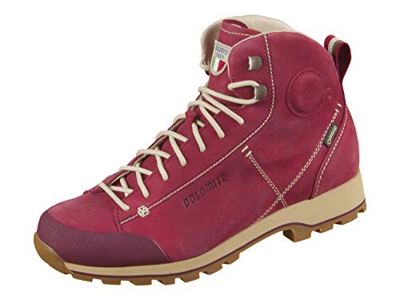 Dolomite Bota Cinquantaquattro High FG W GTX, Zapatillas Deportivas Mujer, Burgundy Red, 41.5 EU
