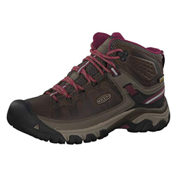Keen Targhee III Mid WP, Zapatos de High Rise Senderismo Mujer, Beige (Weiss/Boysenberry 0), 39.5 características