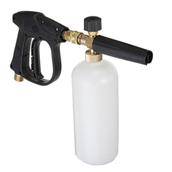 Tratamientos de pared herramienta de eliminación de calafateo 1L 3000PSI Arma de espuma Lavadora de alta presión Snow Lance Herramientas Cepillo Cepil características