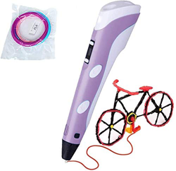 Bolígrafo 3D, con control de velocidad de temperatura, impresora 3D Doodler Pen Drawing Pen con pantalla LED, regalo para niños estudiantes actividade precio