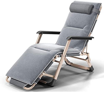 ZXLRH Silla ingrávida, tumbonas de Alto Rendimiento, Tumbona Plegable, Tumbona Exterior, Transpirable, cómoda Capacidad de Carga 200 kg