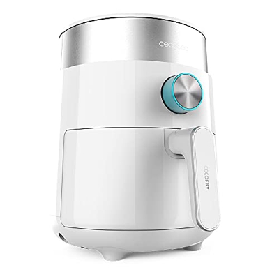 Cecotec Cecofry Essential Rapid SunTouch Hot Air Oil Free Fryer. 1200 W, Diet, 2,5L, digitale, regolabile 80ºC - 200 ºC, bianco