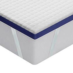 BedStory Topper Colchón Viscoelástico 150x190cm con Gel Fresco, Sobrecolchón Ergonómico con Funda Extraíble y Lavable, Topper Colchón con Espuma de Me características