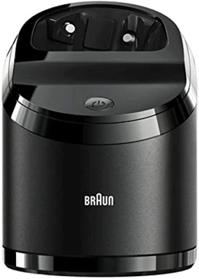 Estación de sistema de limpieza genuina Braun Series 9 S9-4 S9-3 y Series 8 S8-4 – Compatible con máquinas de afeitar tipo 5793 y 5430 (leer completam