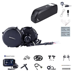 Bafang Bicicleta Eléctrica BBS02B 48V 750W Kit de Conversión de Bicicleta de montaña con Motor Central Bicicleta con Batería de 48V 11.6/13/17.5/18Ah  precio