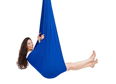 LHHL Hamacas oscilación Columpio de Terapia Hamaca Oscilación Columpio De Terapia Tela Colgante Infantil De Jardin Exterior Interior para Niños con Ne