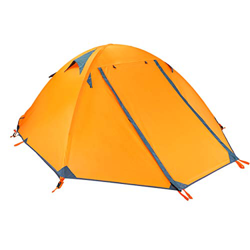 TRIWONDER Tienda de Campaña 1/2/3 Personas Impermeable Ligera 4 Estaciones Doble Capa Carpa para Acampar Playa Exterior Senderismo Viaje (Naranja - 2  características