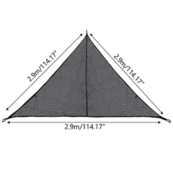 Hamaca triangular grande, para exteriores, para varias personas, portátil, 9/13 pies, para viajes, camping, soporta hasta 200 kg, portátil, para terra precio