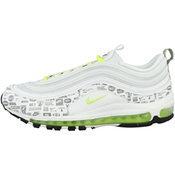 Nike Zapatillas para hombre Low Air Max 97 Essential, White Black Pure Platinum Volt Dh0006 100, 42.5 EU características