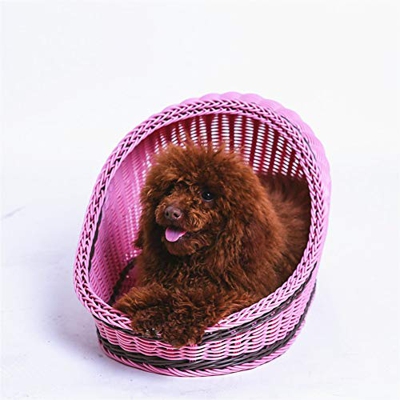 SHYPwM Casa De La Litera del Pequeño Perro De Four Seasons De La Cama De La Perrera del Nido del Animal Doméstico De La Rota del Verano Casa De La Lit
