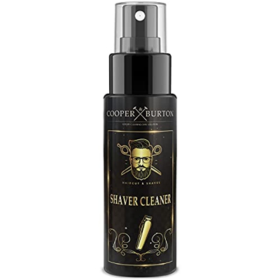 COOPER & BURTON - Limpiador de cabezales de afeitado para máquinas de cortar el pelo, depiladora de animales y maquinilla de afeitar, 100 ml