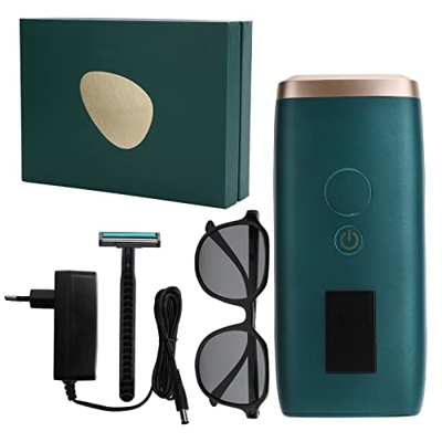 BORDSTRACT Depiladora IPL, 99w Flashes Removedor de Vello indoloro en Axilas, piernas traseras, Brazos, Cara, línea de Bikini(EU)