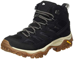 Merrell MOAB 2 Mid GTX, Zapatillas para Caminar, Sintético Mujer, Negro/Goma, 38.5 EU características