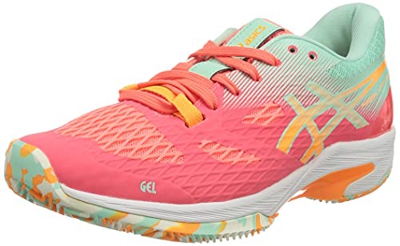 ASICS Padel Lima FF, Tenis. Mujer, Blazing Coral Orange Pop, 39.5 EU