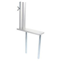 IFUNDOM 1pc Aire Libre Parasol Spike versátil Paraguas Ancla de Aluminio Paraguas en oferta