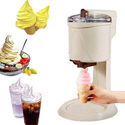 Ytrew Soft Serve Ice Cream Machine, Home DIY Kitchen Mini Fruit Soft Serve Ice Cream Machine, Saludable, Simple Operación de un Empuje en oferta