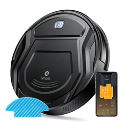 Lefant Robot Aspirador con 2000Pa de Potencia de Succión, Robot Aspirador con FreeMove 2.0 ,4 Modo de Limpieza Compatible con Alexa, Horario de Limpie en oferta