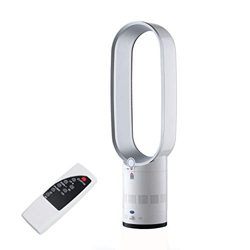 Ventilador Sin Aspas, Enfriador De Aire De Seguridad De Iones Negativos Silencioso De Suelo, Ventilador De Torre Con Control Remoto Y Función De Oscil características