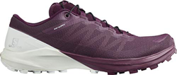 SALOMON Sense 4 W/Pro, Zapatillas de Trail Running Mujer, Plum Caspia/White/Persimon, 42 2/3 EU en oferta