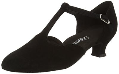 Diamant Diamant 053-014-001 Damen Tanzschuhe - Standard & Latein Zapatos de danza moderna/jazz Mujer, Negro (schwarz), 40 2/3 EU (7 UK)