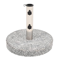 Base de sombrilla de Granito Redonda 22 kgCasa y jardín Jardín Artículos de Exterior Accesorios para sombrillas Bases para sombrillas precio