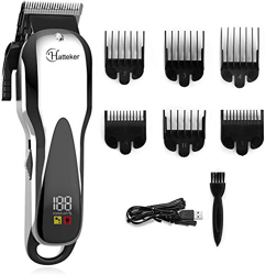 HATTEKER Cortadora de cabello profesional para hombres cortadora de barba cortadora de precisión largo para hombres precio