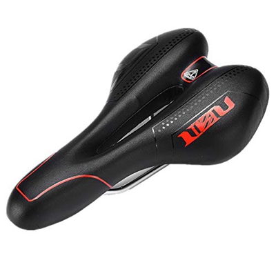 Sillin Bicicleta MontañA Sillin Antiprostatico MTB Funda de Gel para Asiento de Bicicleta MTB Asiento Se Asiento de Bicicleta Bicicleta Accesorios Red
