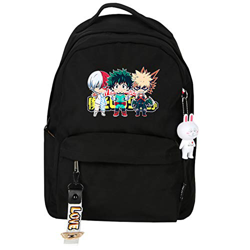 My Hero Academia Mochila Anime Personaje Izuku Midoriya Deku 3D Impreso Impermeable Estudiante Bolsa de la Escuela Portátil Mochila Anime Mochila Cosp precio