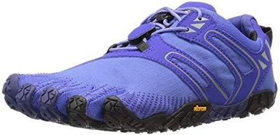 Vibram FiveFingers V-Trail, Zapatillas de Running para Asfalto Mujer, Morado (Purple/Black), 36/39.5 EU