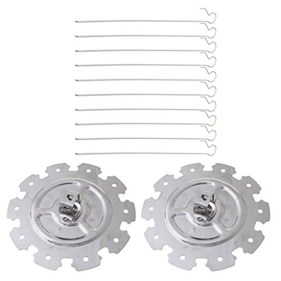 Acero inoxidable Jaula a la parrilla BBQ Asador Barbacoa Kebab Maker Meat Brocheta Máquina BBQ Grill Cocina Aire Freidora Accesorios