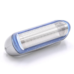 vhbw Cabezal de afeitado reemplaza Braun 20S para máquina de afeitar - con marco, plateado/azul en oferta