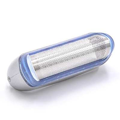 vhbw Cabezal de afeitado reemplaza Braun 20S para máquina de afeitar - con marco, plateado/azul