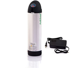Anklous Bicicleta Eléctrica Batería 36V 10Ah Ebike Battery para A La Mayoría De Los Motores De 250W a 500W con 3A Cargador,Candado De Seguridad Y Indi en oferta
