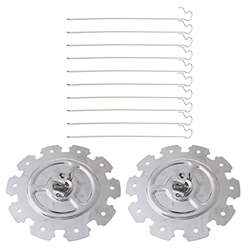 Acero inoxidable Jaula a la parrilla BBQ Asador Barbacoa Kebab Maker Meat Brocheta Máquina BBQ Grill Cocina Aire Freidora Accesorios características