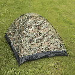 Tienda de campaña IGLÚ SANTARD para 2 Personas Camuflaje MULTITARN Camping de 3 Estaciones con Doble Techo 800mm, Tienda iglú 2 Personas Miltec precio