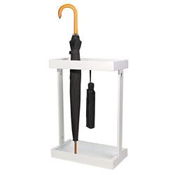 MFLASMF Soporte para sombrilla para Patio, Resistente, Soporte para sombrilla, Soporte para sombrilla Blanco para Pasillo/Entrada, Cubo para sombrilla características