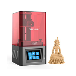 Creality HALOT-One Impresora 3D de Resina UV LCD de Fotocurado, Fuente de Luz Integral Precisa, LCD Monocromo de 2K, Rebanado Fácil, Enfriamiento y Fi características