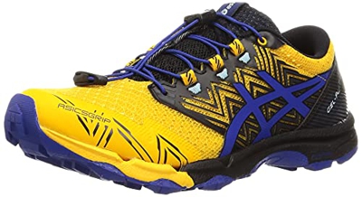 ASICS Gel-Fujitrabuco Sky, Zapatillas de Running Hombre, Sunflower Monaco Blue, 45 EU
