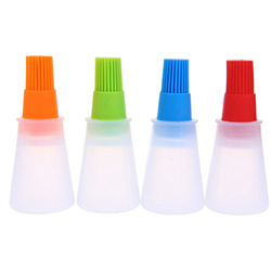 Botella de cepillo de aceite de miel de silicona para cocinar para hornear Basting BBQ Pancake herramienta de cocina precio