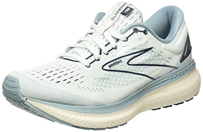 Brooks Glycerin 19, Zapatillas para Correr Mujer, Aqua Glass Whisper White Navy, 41 EU