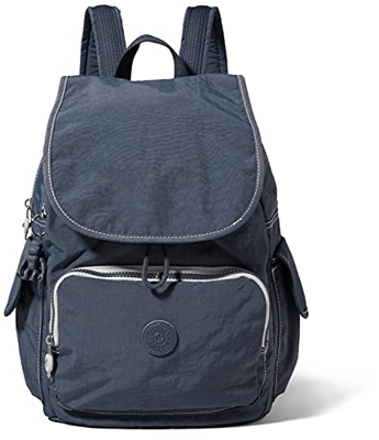 Kipling City Pack, Mochila, Bolso para Mujer, Gris, One Size