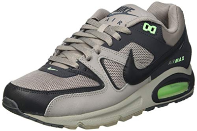 NIKE Air MAX Command, Sneaker Hombre, Enigma Stone/Anthracite-Illusion Green, 44 EU