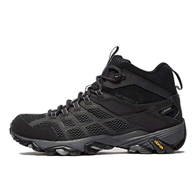 MERRELL MOAB FST 2 Mid, Botas Tiempo Libre y Sportwear Mujer, Black (Negro), 39 EU