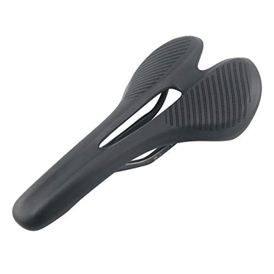 RXL SL sillines Bicicleta, MTB sillín de Cuero de Bicicleta 3k monturas de Fibra de Carbono 7 * 10 mm Asiento Delantero Estera de Bicicleta de montaña