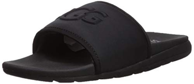 UGG Australia Xavier Graphic, Sandalia Hombre, Black, 45 EU
